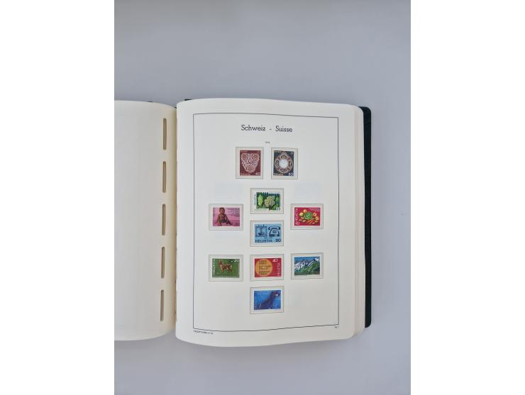 1850/1990, meist gestempelte und teils postfrische Sammlung ab Strubel und Helvetia, dabei u.a. Bl. 2 gestempelt, Bl. 5 postf