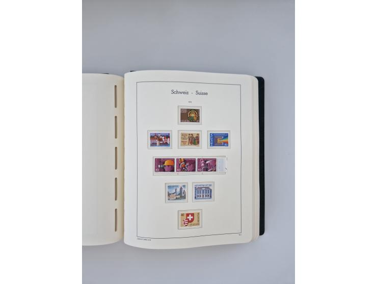 1850/1990, meist gestempelte und teils postfrische Sammlung ab Strubel und Helvetia, dabei u.a. Bl. 2 gestempelt, Bl. 5 postf