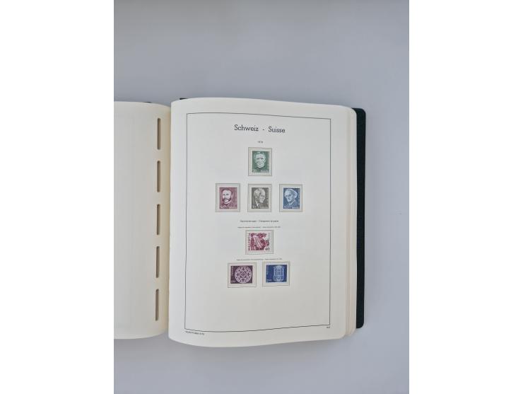 1850/1990, meist gestempelte und teils postfrische Sammlung ab Strubel und Helvetia, dabei u.a. Bl. 2 gestempelt, Bl. 5 postf