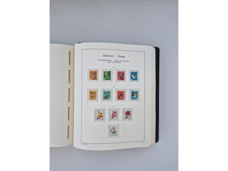 1850/1990, meist gestempelte und teils postfrische Sammlung ab Strubel und Helvetia, dabei u.a. Bl. 2 gestempelt, Bl. 5 postf