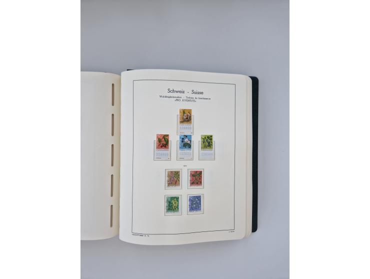 1850/1990, meist gestempelte und teils postfrische Sammlung ab Strubel und Helvetia, dabei u.a. Bl. 2 gestempelt, Bl. 5 postf