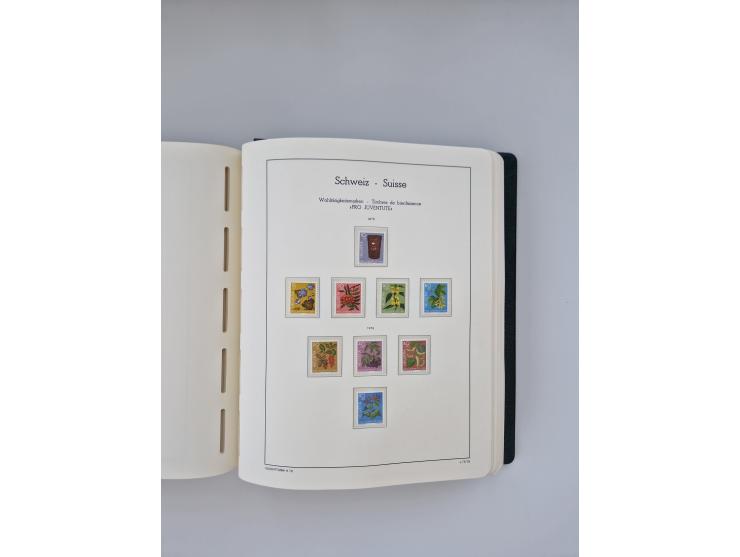 1850/1990, meist gestempelte und teils postfrische Sammlung ab Strubel und Helvetia, dabei u.a. Bl. 2 gestempelt, Bl. 5 postf