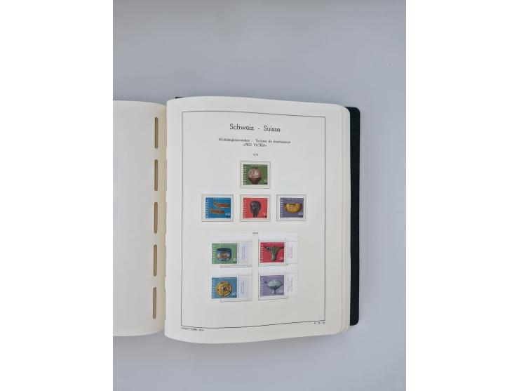 1850/1990, meist gestempelte und teils postfrische Sammlung ab Strubel und Helvetia, dabei u.a. Bl. 2 gestempelt, Bl. 5 postf