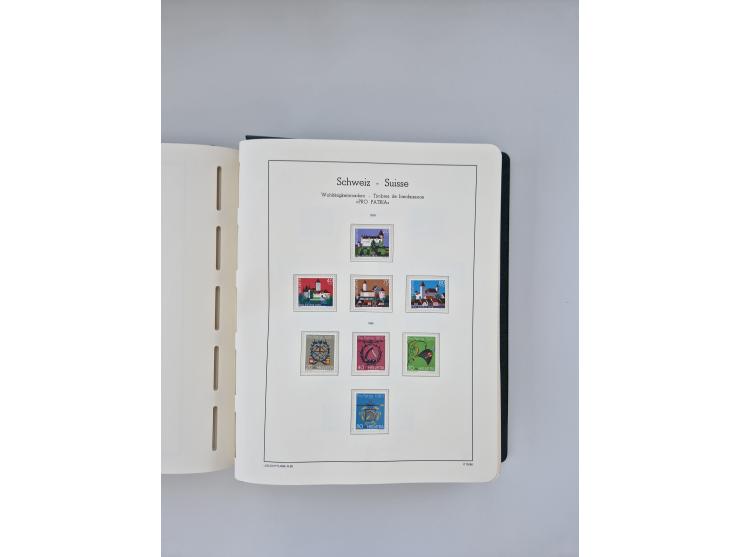 1850/1990, meist gestempelte und teils postfrische Sammlung ab Strubel und Helvetia, dabei u.a. Bl. 2 gestempelt, Bl. 5 postf