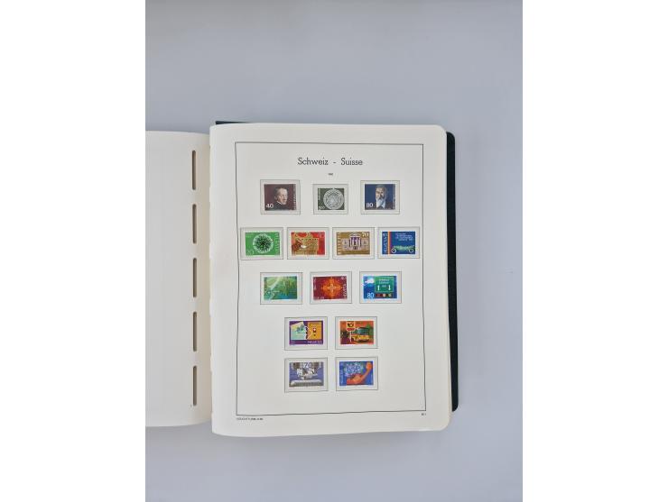 1850/1990, meist gestempelte und teils postfrische Sammlung ab Strubel und Helvetia, dabei u.a. Bl. 2 gestempelt, Bl. 5 postf