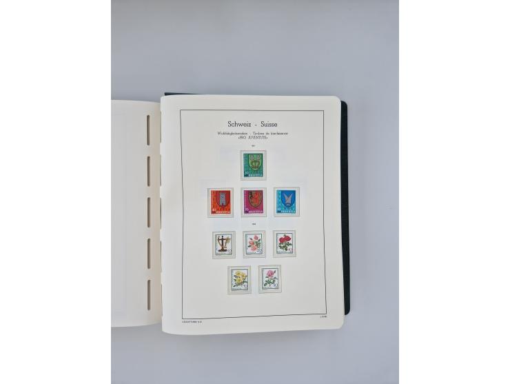 1850/1990, meist gestempelte und teils postfrische Sammlung ab Strubel und Helvetia, dabei u.a. Bl. 2 gestempelt, Bl. 5 postf