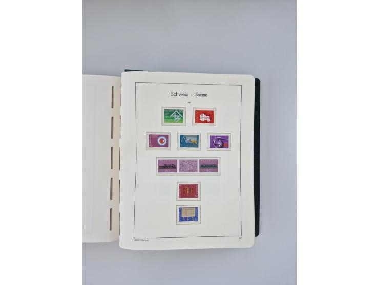 1850/1990, meist gestempelte und teils postfrische Sammlung ab Strubel und Helvetia, dabei u.a. Bl. 2 gestempelt, Bl. 5 postf