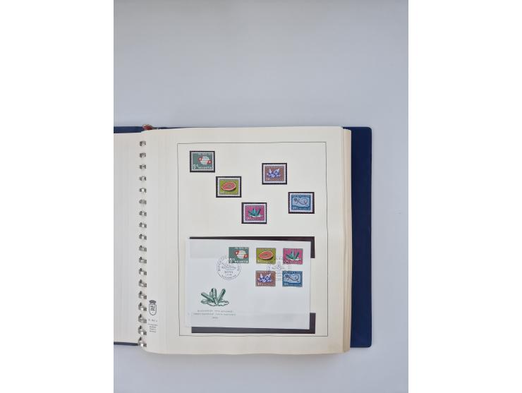 1850/1990, meist gestempelte und teils postfrische Sammlung ab Strubel und Helvetia, dabei u.a. Bl. 2 gestempelt, Bl. 5 postf