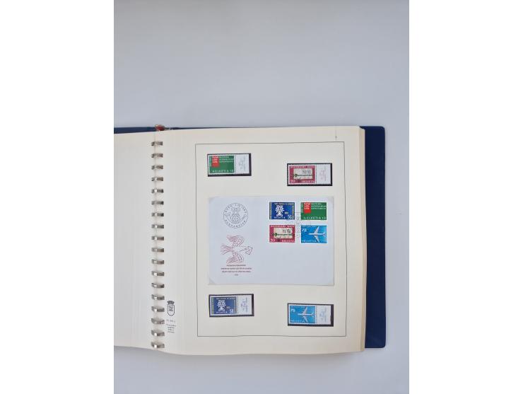 1850/1990, meist gestempelte und teils postfrische Sammlung ab Strubel und Helvetia, dabei u.a. Bl. 2 gestempelt, Bl. 5 postf