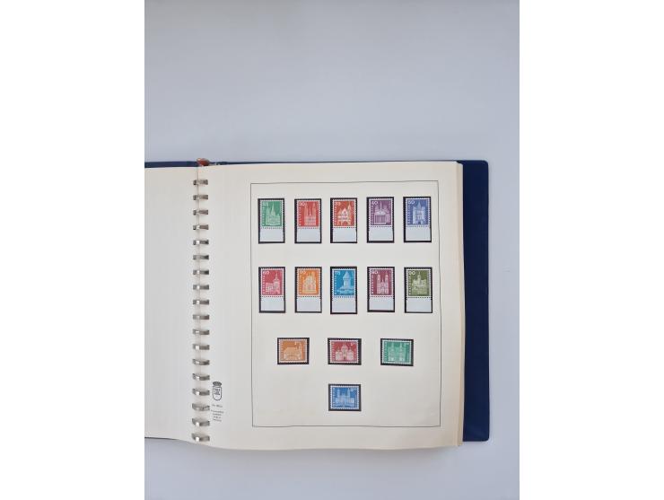1850/1990, meist gestempelte und teils postfrische Sammlung ab Strubel und Helvetia, dabei u.a. Bl. 2 gestempelt, Bl. 5 postf