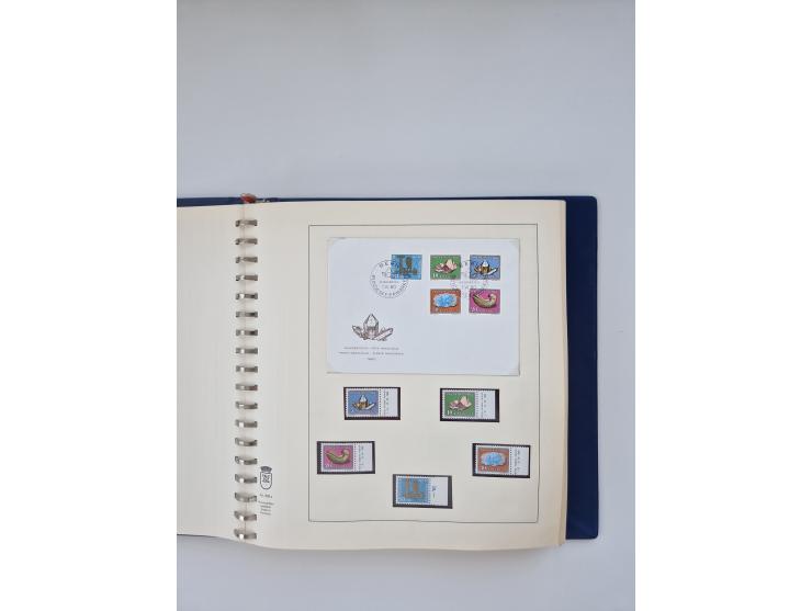 1850/1990, meist gestempelte und teils postfrische Sammlung ab Strubel und Helvetia, dabei u.a. Bl. 2 gestempelt, Bl. 5 postf