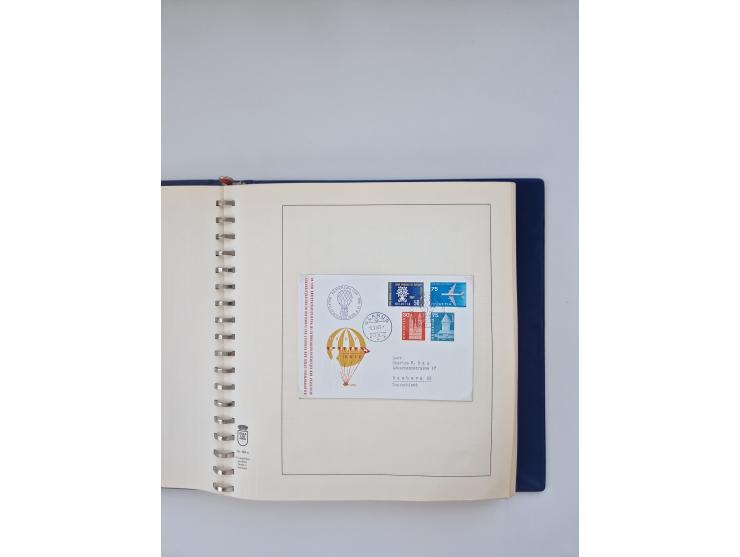 1850/1990, meist gestempelte und teils postfrische Sammlung ab Strubel und Helvetia, dabei u.a. Bl. 2 gestempelt, Bl. 5 postf