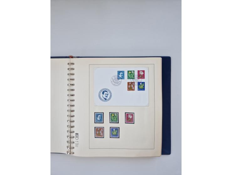 1850/1990, meist gestempelte und teils postfrische Sammlung ab Strubel und Helvetia, dabei u.a. Bl. 2 gestempelt, Bl. 5 postf