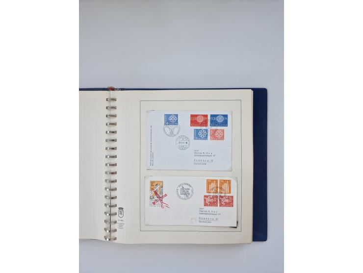 1850/1990, meist gestempelte und teils postfrische Sammlung ab Strubel und Helvetia, dabei u.a. Bl. 2 gestempelt, Bl. 5 postf