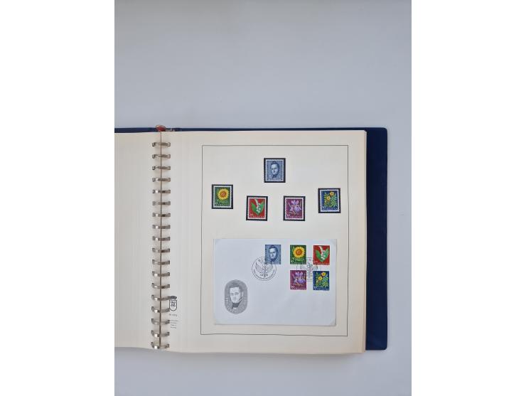 1850/1990, meist gestempelte und teils postfrische Sammlung ab Strubel und Helvetia, dabei u.a. Bl. 2 gestempelt, Bl. 5 postf