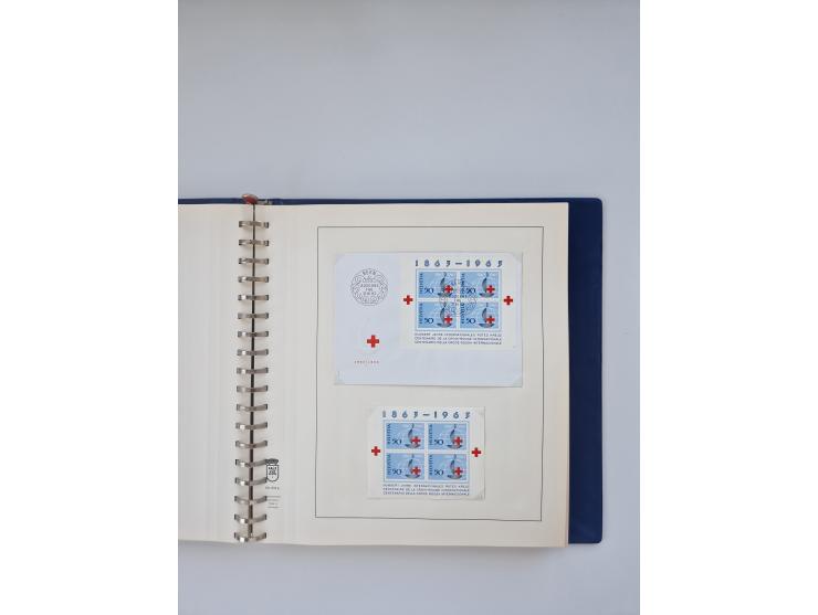 1850/1990, meist gestempelte und teils postfrische Sammlung ab Strubel und Helvetia, dabei u.a. Bl. 2 gestempelt, Bl. 5 postf