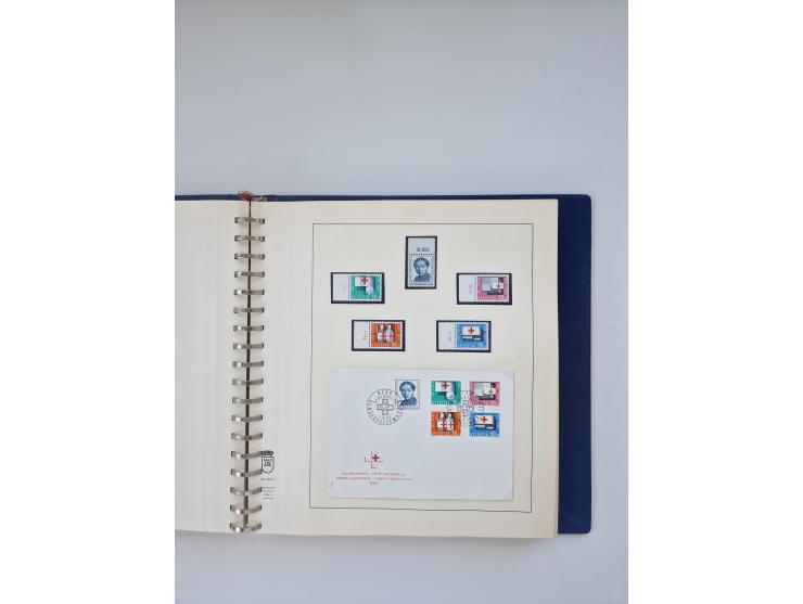 1850/1990, meist gestempelte und teils postfrische Sammlung ab Strubel und Helvetia, dabei u.a. Bl. 2 gestempelt, Bl. 5 postf
