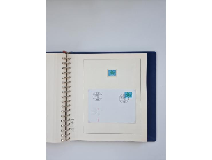 1850/1990, meist gestempelte und teils postfrische Sammlung ab Strubel und Helvetia, dabei u.a. Bl. 2 gestempelt, Bl. 5 postf