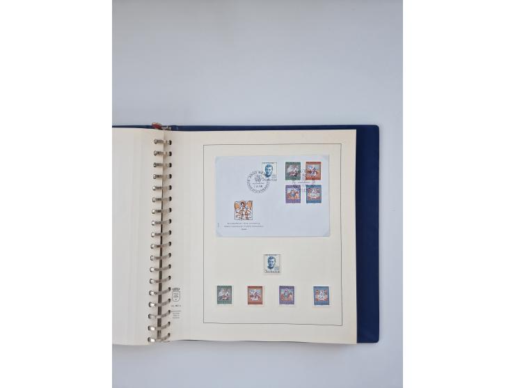 1850/1990, meist gestempelte und teils postfrische Sammlung ab Strubel und Helvetia, dabei u.a. Bl. 2 gestempelt, Bl. 5 postf