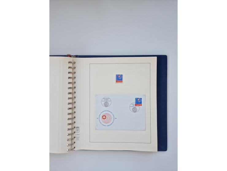 1850/1990, meist gestempelte und teils postfrische Sammlung ab Strubel und Helvetia, dabei u.a. Bl. 2 gestempelt, Bl. 5 postf