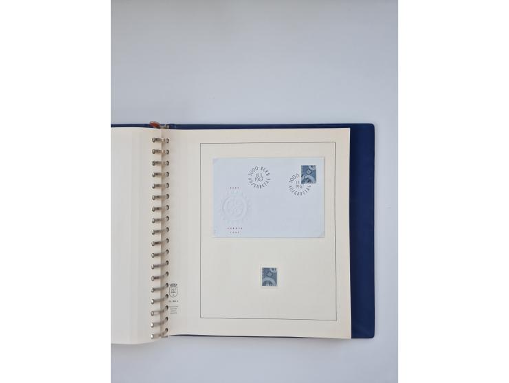 1850/1990, meist gestempelte und teils postfrische Sammlung ab Strubel und Helvetia, dabei u.a. Bl. 2 gestempelt, Bl. 5 postf