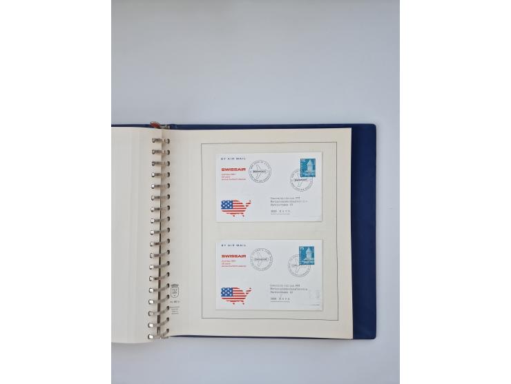1850/1990, meist gestempelte und teils postfrische Sammlung ab Strubel und Helvetia, dabei u.a. Bl. 2 gestempelt, Bl. 5 postf