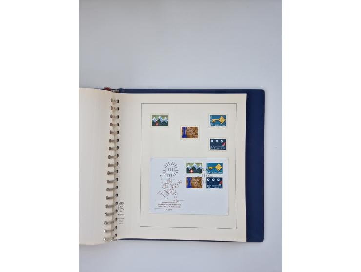 1850/1990, meist gestempelte und teils postfrische Sammlung ab Strubel und Helvetia, dabei u.a. Bl. 2 gestempelt, Bl. 5 postf