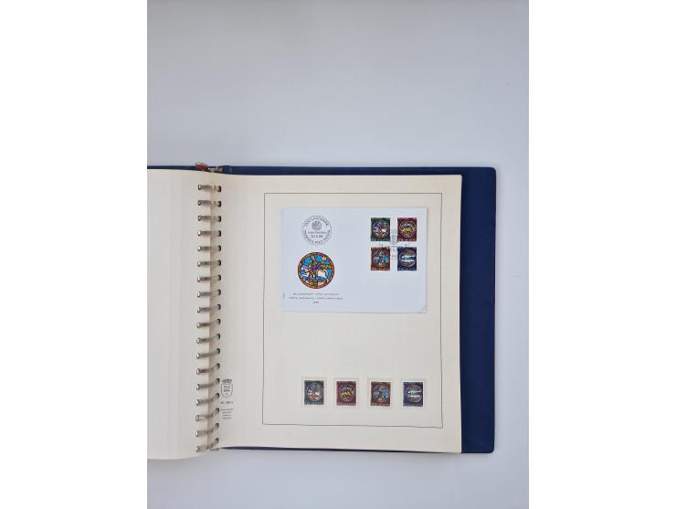 1850/1990, meist gestempelte und teils postfrische Sammlung ab Strubel und Helvetia, dabei u.a. Bl. 2 gestempelt, Bl. 5 postf