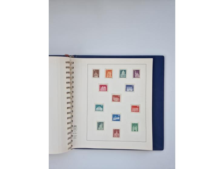 1850/1990, meist gestempelte und teils postfrische Sammlung ab Strubel und Helvetia, dabei u.a. Bl. 2 gestempelt, Bl. 5 postf