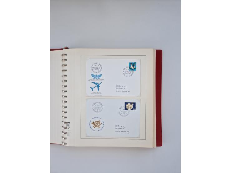 1850/1990, meist gestempelte und teils postfrische Sammlung ab Strubel und Helvetia, dabei u.a. Bl. 2 gestempelt, Bl. 5 postf