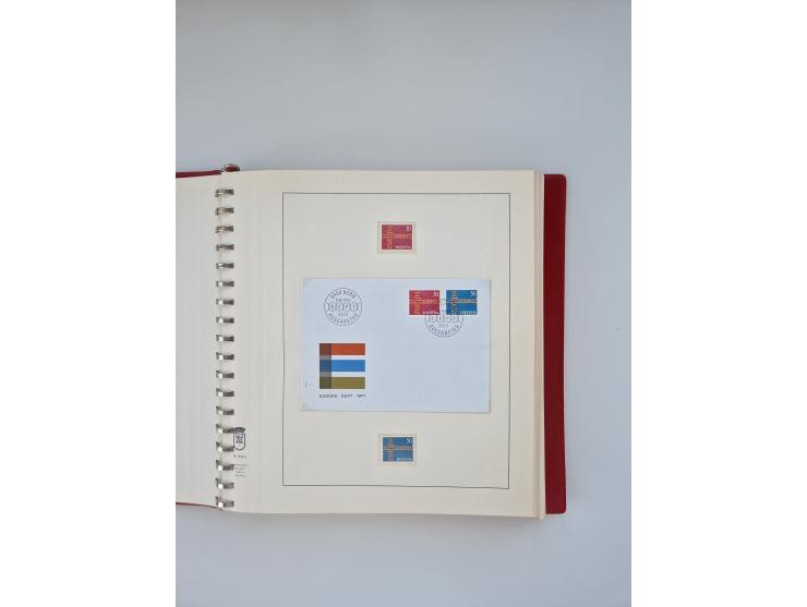 1850/1990, meist gestempelte und teils postfrische Sammlung ab Strubel und Helvetia, dabei u.a. Bl. 2 gestempelt, Bl. 5 postf