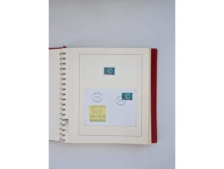 1850/1990, meist gestempelte und teils postfrische Sammlung ab Strubel und Helvetia, dabei u.a. Bl. 2 gestempelt, Bl. 5 postf