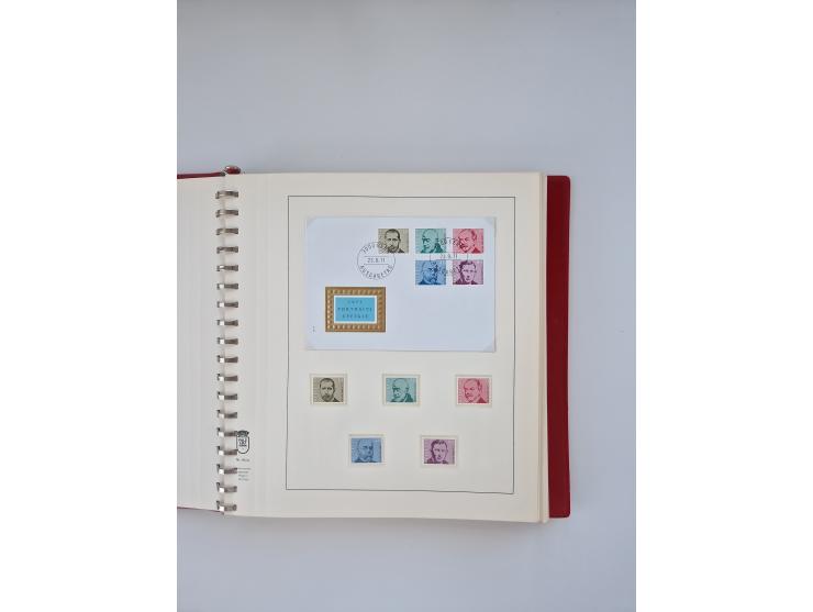 1850/1990, meist gestempelte und teils postfrische Sammlung ab Strubel und Helvetia, dabei u.a. Bl. 2 gestempelt, Bl. 5 postf
