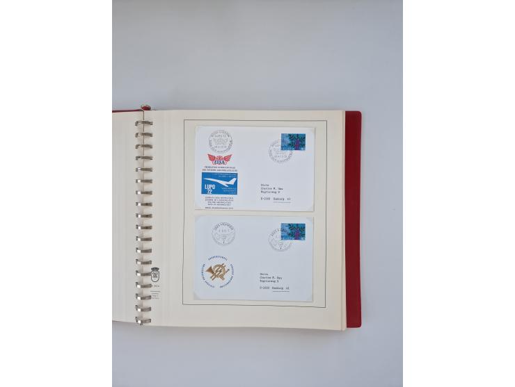 1850/1990, meist gestempelte und teils postfrische Sammlung ab Strubel und Helvetia, dabei u.a. Bl. 2 gestempelt, Bl. 5 postf