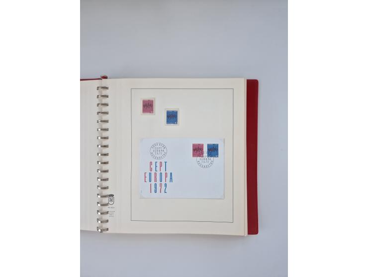 1850/1990, meist gestempelte und teils postfrische Sammlung ab Strubel und Helvetia, dabei u.a. Bl. 2 gestempelt, Bl. 5 postf