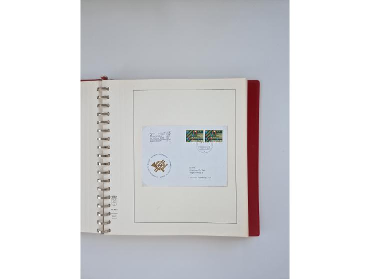 1850/1990, meist gestempelte und teils postfrische Sammlung ab Strubel und Helvetia, dabei u.a. Bl. 2 gestempelt, Bl. 5 postf