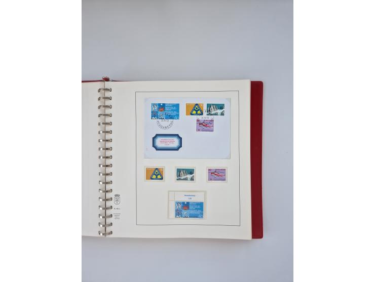 1850/1990, meist gestempelte und teils postfrische Sammlung ab Strubel und Helvetia, dabei u.a. Bl. 2 gestempelt, Bl. 5 postf