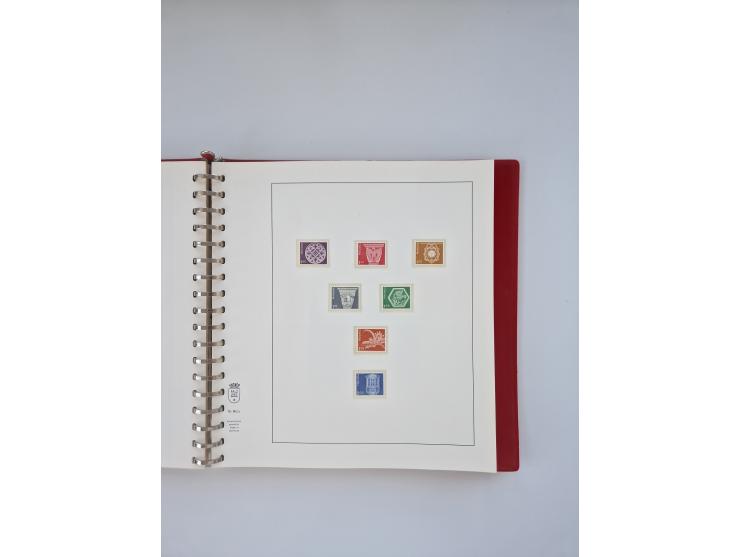 1850/1990, meist gestempelte und teils postfrische Sammlung ab Strubel und Helvetia, dabei u.a. Bl. 2 gestempelt, Bl. 5 postf