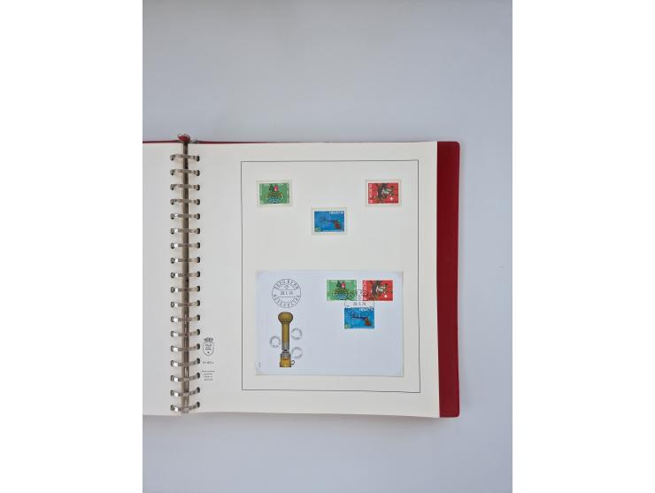 1850/1990, meist gestempelte und teils postfrische Sammlung ab Strubel und Helvetia, dabei u.a. Bl. 2 gestempelt, Bl. 5 postf