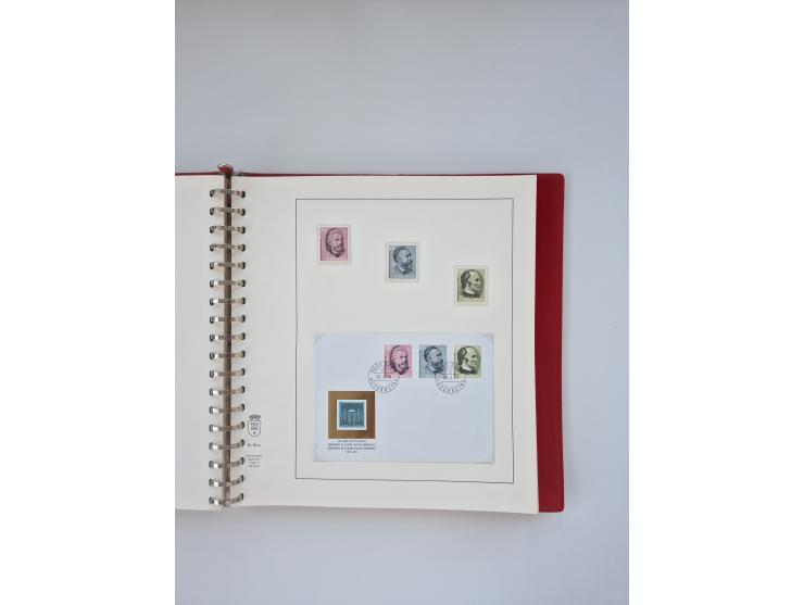 1850/1990, meist gestempelte und teils postfrische Sammlung ab Strubel und Helvetia, dabei u.a. Bl. 2 gestempelt, Bl. 5 postf