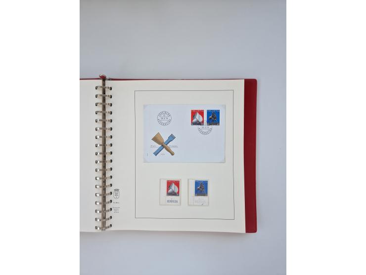 1850/1990, meist gestempelte und teils postfrische Sammlung ab Strubel und Helvetia, dabei u.a. Bl. 2 gestempelt, Bl. 5 postf