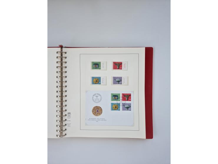 1850/1990, meist gestempelte und teils postfrische Sammlung ab Strubel und Helvetia, dabei u.a. Bl. 2 gestempelt, Bl. 5 postf