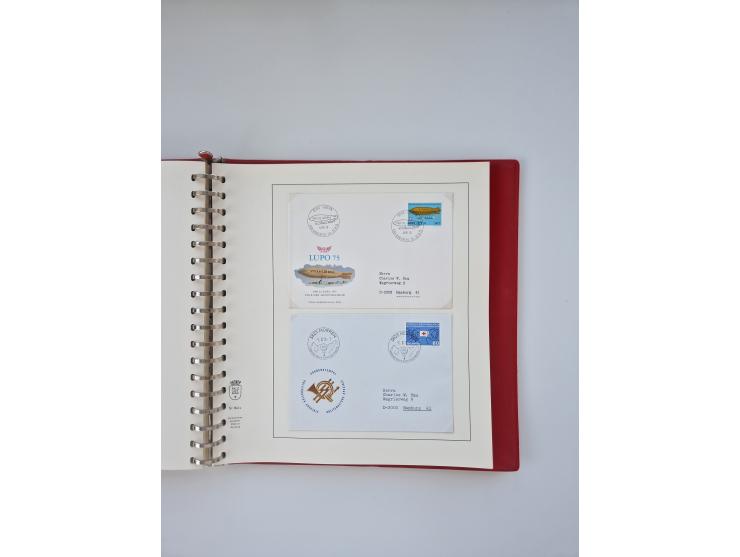 1850/1990, meist gestempelte und teils postfrische Sammlung ab Strubel und Helvetia, dabei u.a. Bl. 2 gestempelt, Bl. 5 postf