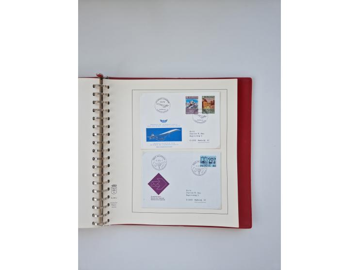 1850/1990, meist gestempelte und teils postfrische Sammlung ab Strubel und Helvetia, dabei u.a. Bl. 2 gestempelt, Bl. 5 postf