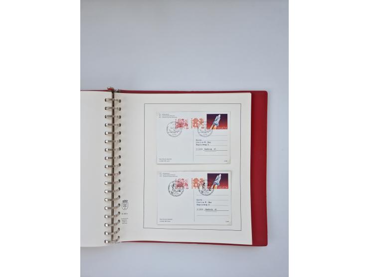 1850/1990, meist gestempelte und teils postfrische Sammlung ab Strubel und Helvetia, dabei u.a. Bl. 2 gestempelt, Bl. 5 postf