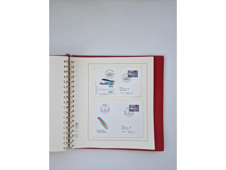 1850/1990, meist gestempelte und teils postfrische Sammlung ab Strubel und Helvetia, dabei u.a. Bl. 2 gestempelt, Bl. 5 postf