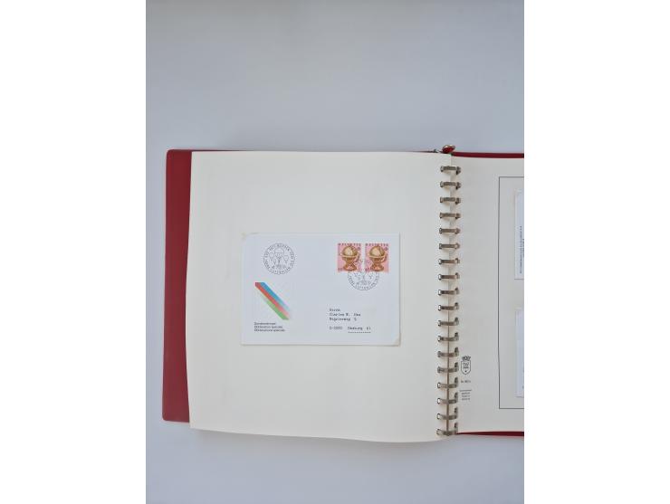 1850/1990, meist gestempelte und teils postfrische Sammlung ab Strubel und Helvetia, dabei u.a. Bl. 2 gestempelt, Bl. 5 postf