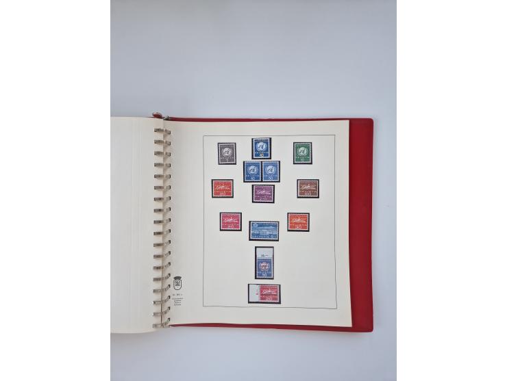 1850/1990, meist gestempelte und teils postfrische Sammlung ab Strubel und Helvetia, dabei u.a. Bl. 2 gestempelt, Bl. 5 postf