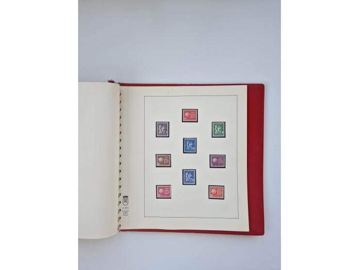 1850/1990, meist gestempelte und teils postfrische Sammlung ab Strubel und Helvetia, dabei u.a. Bl. 2 gestempelt, Bl. 5 postf