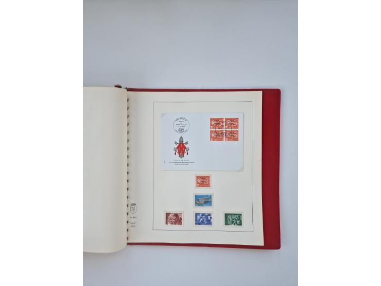 1850/1990, meist gestempelte und teils postfrische Sammlung ab Strubel und Helvetia, dabei u.a. Bl. 2 gestempelt, Bl. 5 postf